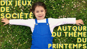 Dix jeux de société autour du thème du printemps