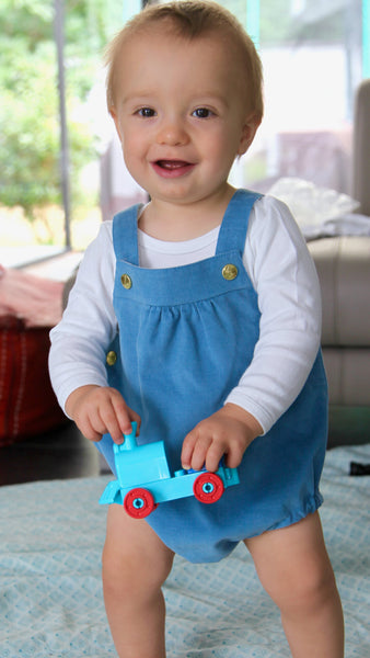 Barboteuse bleue bébé 6 mois - 2 ans