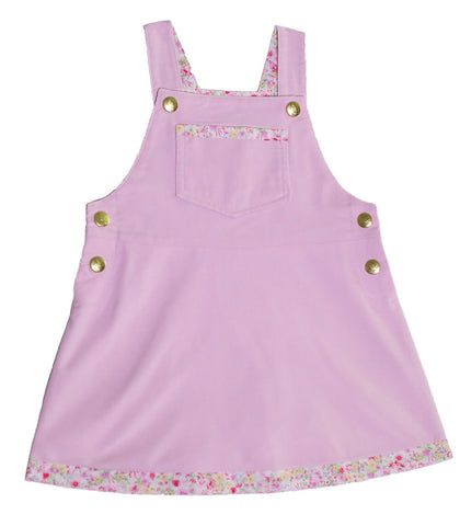 Salopette-Robe pour petite fille coquette !