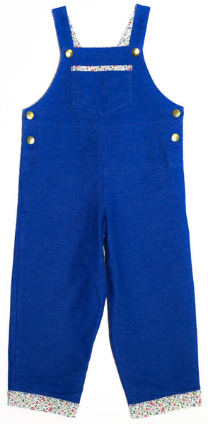 Salopette en denim made in France bio ! Pour bébés et enfants de 6 mois à 6 ans