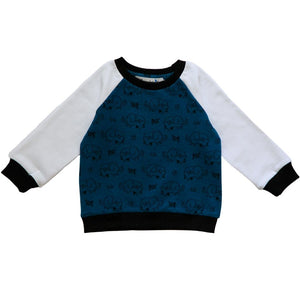 Sweat shirt bébé enfant mixte pratique et confortable